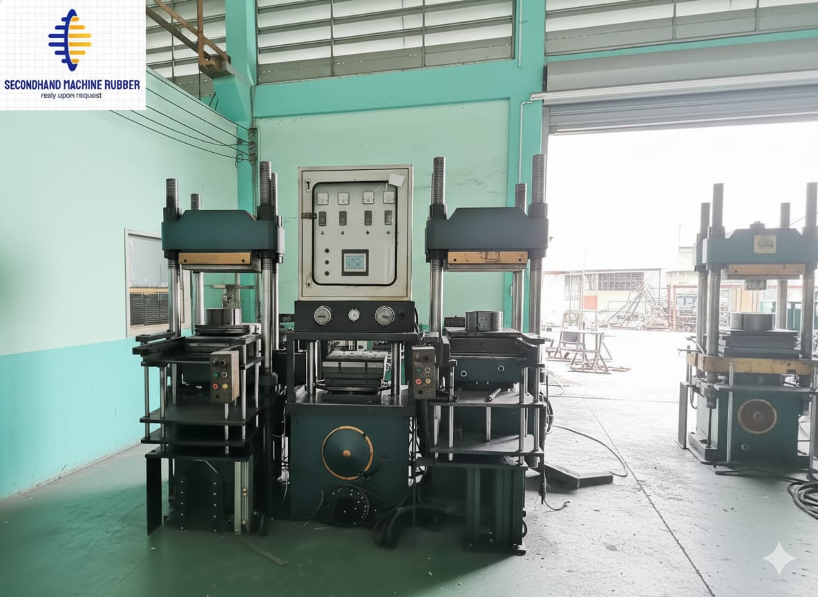 เครื่องอัดยาง 200 ตัน ขึ้นลง สไสต์อัตโนมัติ (ตามสภาพ-ถูกด้วย ) - Image 8